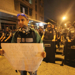 AGITACIN. Brasil vive desde hace varias semanas una convulsin social imparable.