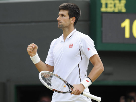 El serbio Novak Djokovic avanz a la fase semifinal de Wimbledon.