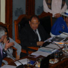 INTERPELACIN. El ministro Carlos Romero brind un informe en la Asamblea Legislativa.