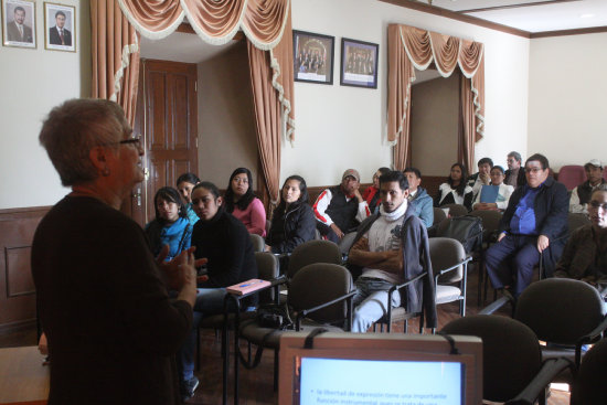 CURSO. UNIR capacitó a periodistas de Sucre.
