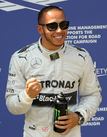 El piloto británico Lewis Hamilton.