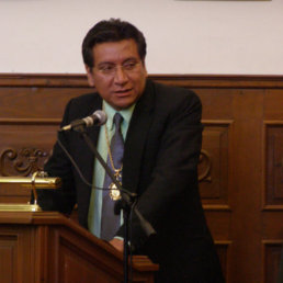 LICENCIA. El presidente Gonzalo Hurtado.