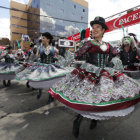 DANZA. Morenada en la fiesta del Gran Poder.