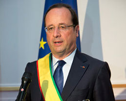 INDIGNADO. Franois Hollande.