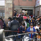 RETORNO. Los escolares estn en clases.