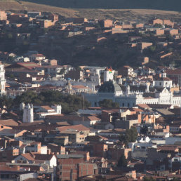 SUCRE. Vista panormica de la Capital.