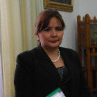 DEFENSA. La directora Iveth Mendoza.