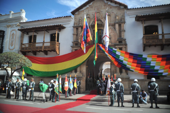 FUNDACIN. La Casa de la Libertad fue el escenario de la creacin de Bolivia.