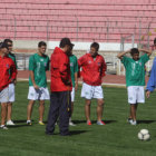 Universitario cerr sus prcticas ayer, sbado, en el estadio Patria.