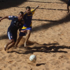 Un pasaje del partido entre ARBOLUPAR y Sugar, correspondiente a la Serie B del torneo local.