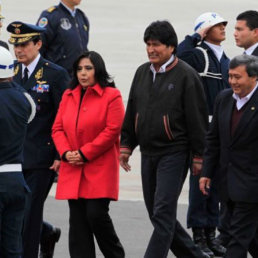 Viaje. El presidente Evo Morales.