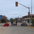 PARO. As lucan las calles de la ciudad de Trinidad durante la jornada de ayer.