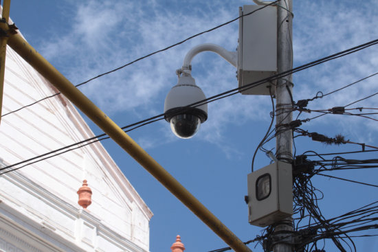 CMARAS. En el centro de la ciudad se necesita ms equipos de seguridad.