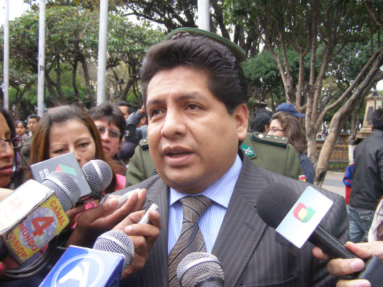 POSICIN. El presidente del TCP, Ruddy Flores dice que el fallo responder a la Constitucin.