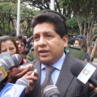 POSICIN. El presidente del TCP, Ruddy Flores dice que el fallo responder a la Constitucin.