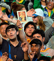 Una masiva misa en Brasil inaugura Jornada Mundial de la Juventud