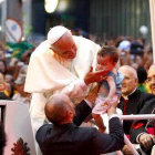 ENCUENTRO. Francisco sigue conmocionando Ro de Janeiro.