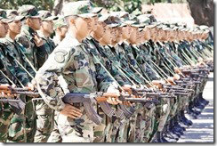 BATALLN. El cuartel militar se encuentra en la ciudad de Tarija.