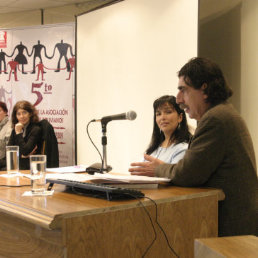 DEBATE. Una de las ponencias de la anterior versin del Congreso en Sucre.