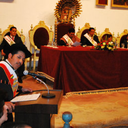 FESTEJO. La sesin de honor de la Asamblea en 2012 en la Casa de la Libertad.