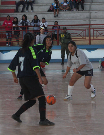 El partido entre Mariscal Sucre y Muja.