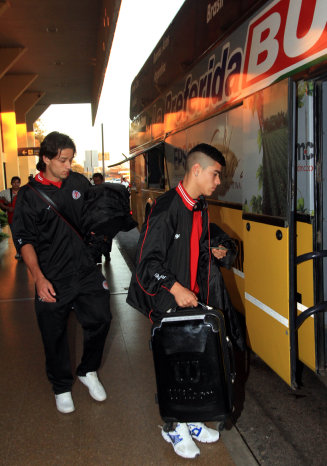 River lleg el lunes a Santa Cruz.