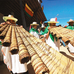 BAJONES. Los instrumentos de la fiesta.