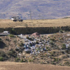 COMODIDAD. A unos kilmetros de la ciudad y al lado de la carretera hay lugares que se estn convirtiendo en botaderos clandestinos.