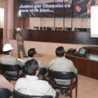 SOLOS. Ayer no hubo presencia de invitados para escuchar el informe.