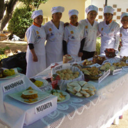 FERIA. La poblacin pudo apreciar el trabajo realizado por los jvenes.