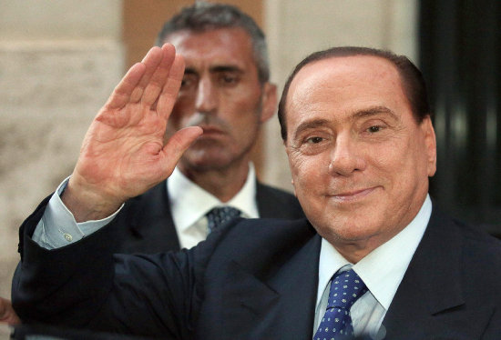 CONDENA. Berlusconi fue sentenciado a cuatro aos de prisin por fraude.