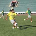 El equipo estudiantil cerr sus entrenamientos el jueves, en el estadio Patria de Sucre.