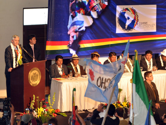 PAS. La cumbre de Cochabamba.