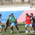 Los estudiantiles no pararon sus entrenamientos por las fiestas patrias; ayer trabajaron en El Bosquecillo de Fancesa.