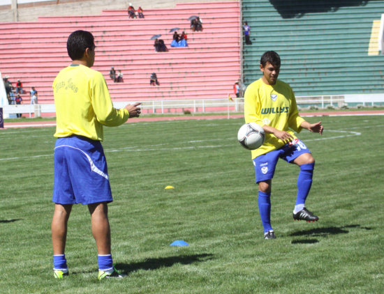 San Jos se alista para enfrentar a Nacional Potos.