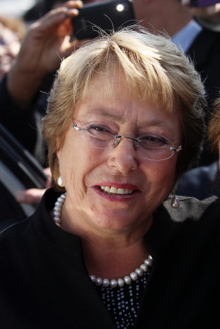 CANDIDATA. Michelle Bachelet.