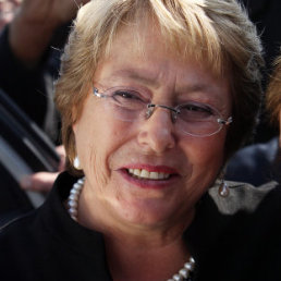 CANDIDATA. Michelle Bachelet.