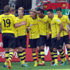 El festejo del Borussia Dortmund.