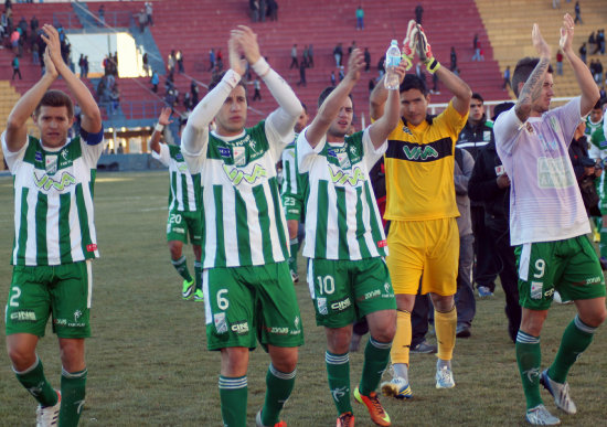 El cuadro albiverde ara un punto valioso en su visita a Real Potos.