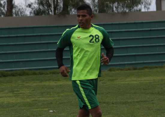 El zaguero Jorge Cuellar podra reaparecer dentro de un mes.