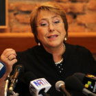 CANDIDATA. Michelle Bachelet aspira a la presidencia de la Repblica de Chile.