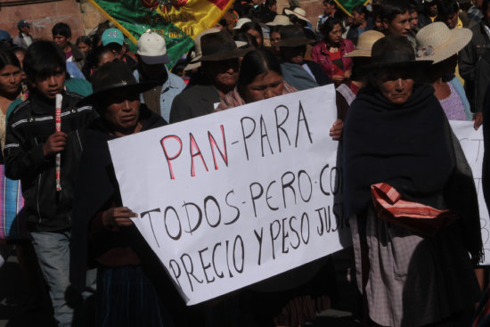 MOVILIZACIN. Centenares de vecinos salieron a las calles.