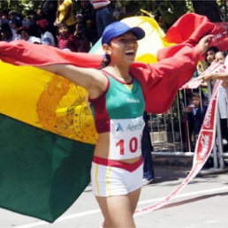 Una foto de archivo de la boliviana Wendy Cornejo.