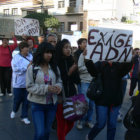 MARCHA. Piden resultados de la prueba de ADN.