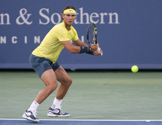 Rafael Nadal super a Tomas Berdych en las semifinales de Cincinatti.