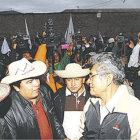 PROCESADOS. Fernando Vargas, Pedro Nuni y Adolfo Chvez.