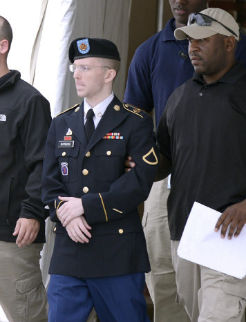 CONDENA. Bradley Manning deber cumplir al menos un tercio de su sentencia.