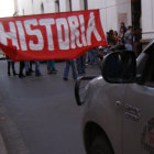 BLOQUEO. Edificio histrico de Derecho.