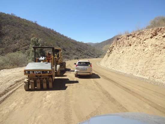 CARRETERA. Se pavimentarn los primeros 49 kilmetros del tramo restante.