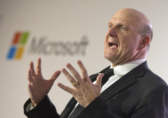 CONSEJERO. Steve Ballmer aumenta la incertidumbre a Microsoft.